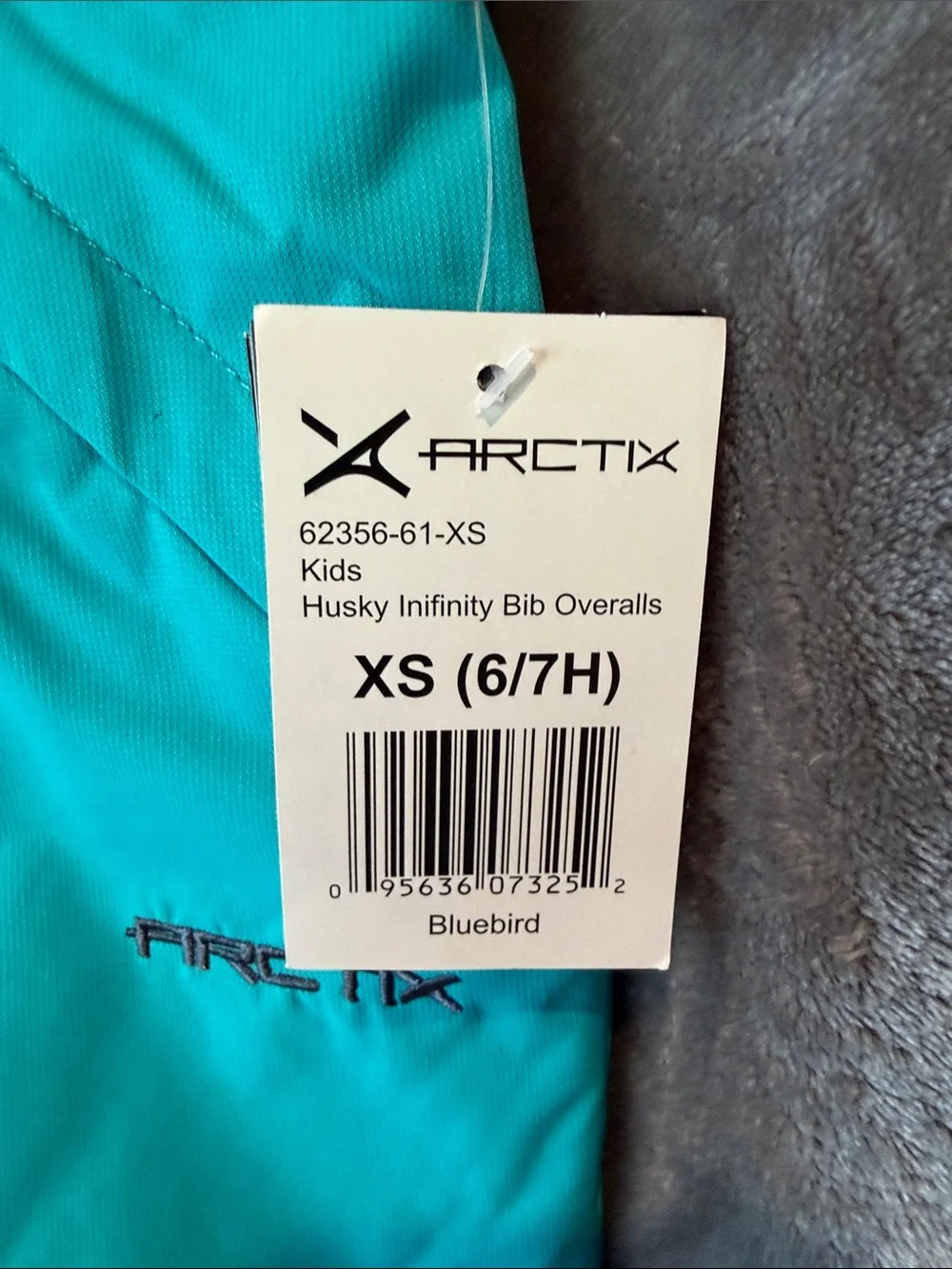 Arctix Bluebird Kids Husky Infinity Bib Overalls - Blue